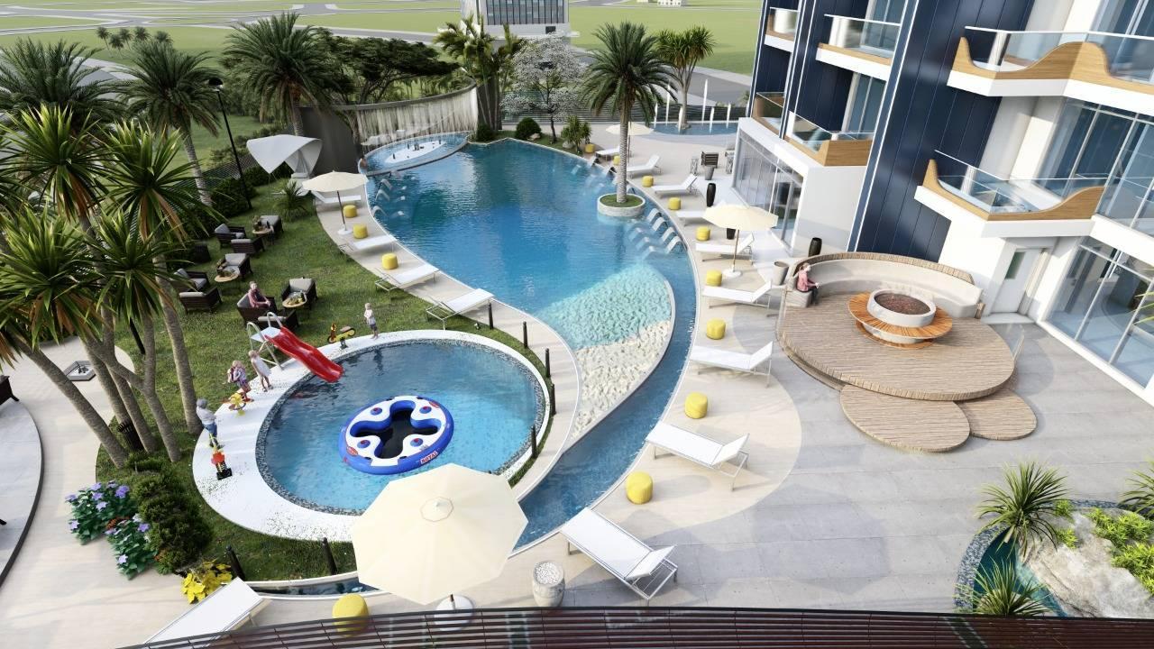1-bedroom apartment with private pool on high floor, good deal