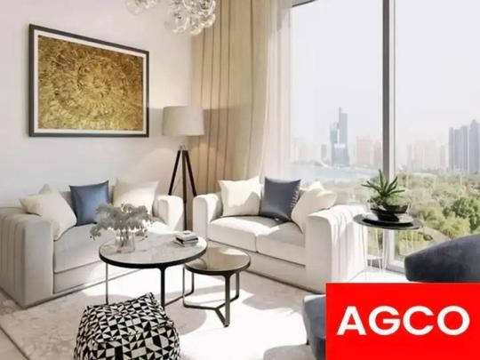 Lagoon view high-floor corner unit with payment plan