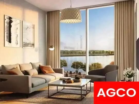 Lagoon view high-floor corner unit with payment plan