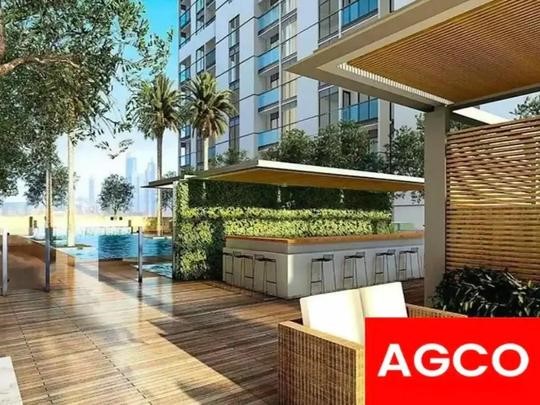 Lagoon view high-floor corner unit with payment plan